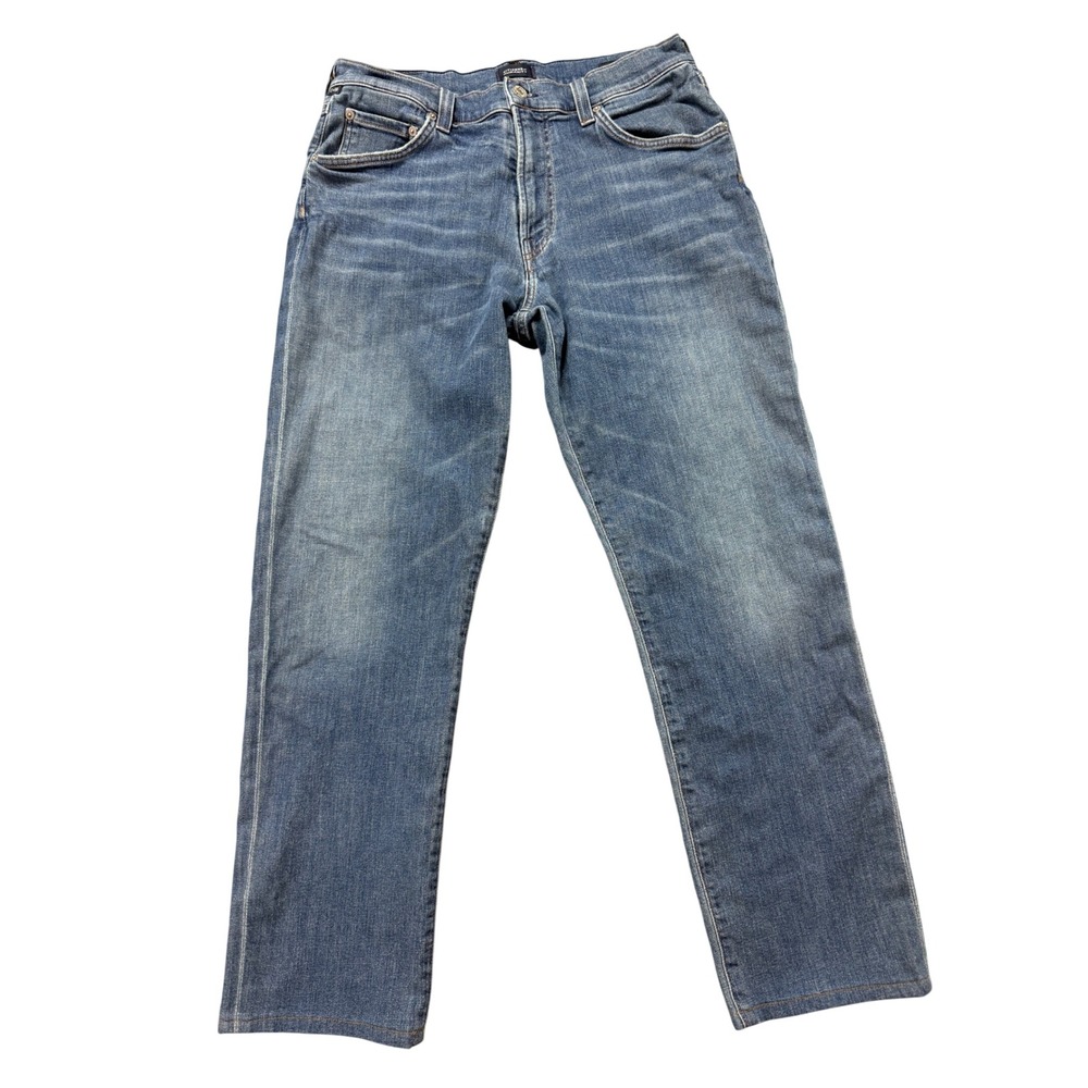 Citizens of Humanity Jeans Mens 31 Blue Excellent Straight Leg Stretch Denim
